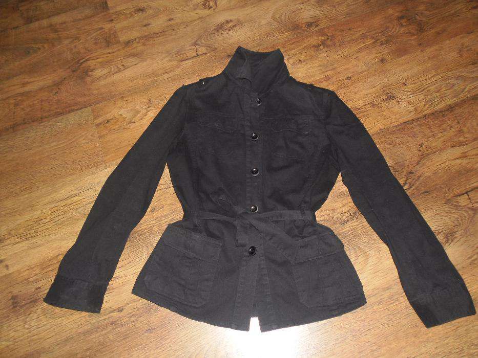Kurtka wiosenna czarna