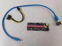 PCE164P-N08 VER009S Pci-e X1 Riser X16 6 pinos para VGA