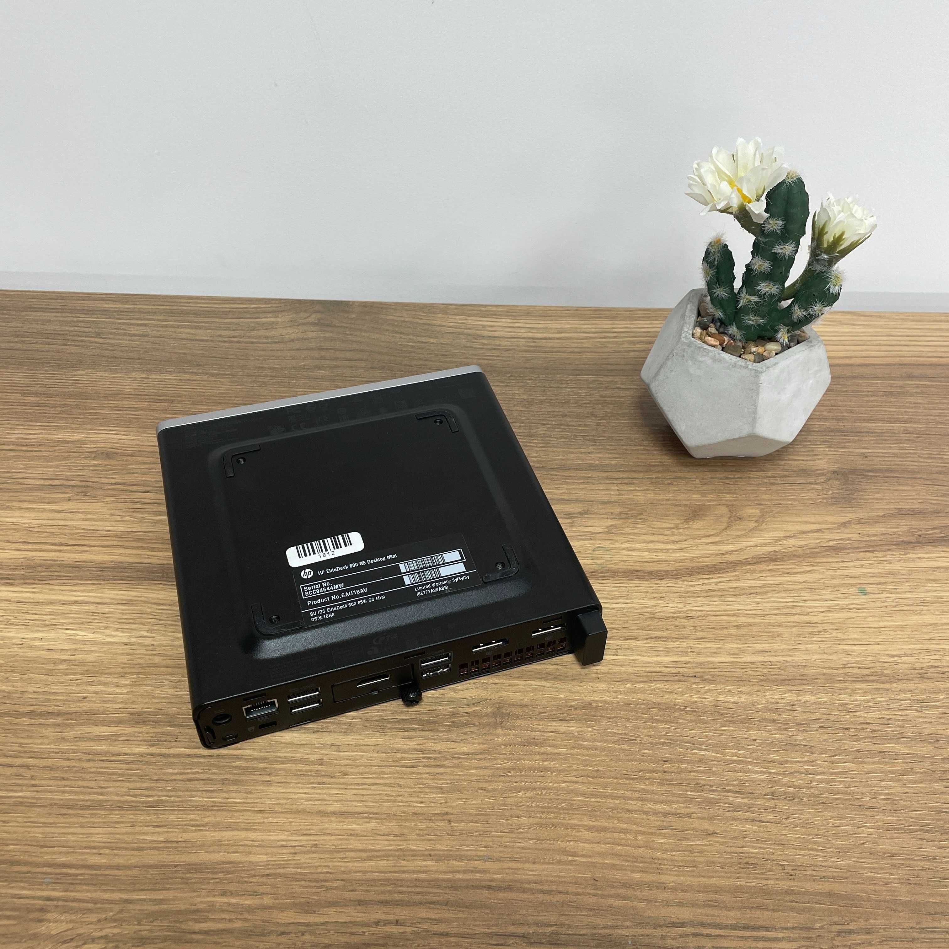 HP EliteDesk 800 G5 Mini MFF 16GB RAM 256GB SSD Klasa A