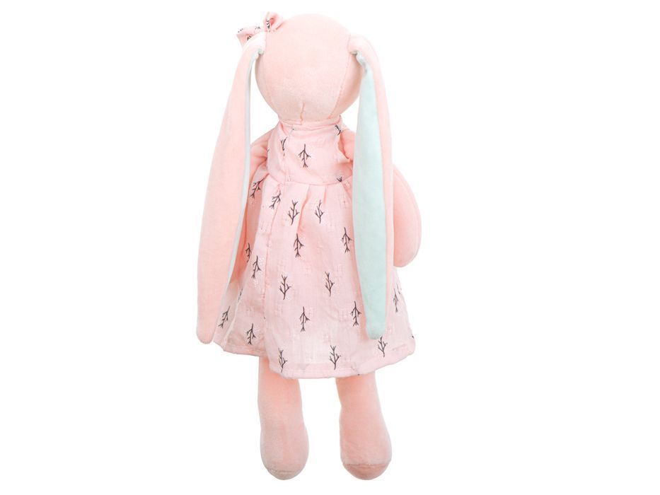 maskotka pluszowa królik różowy 35cm