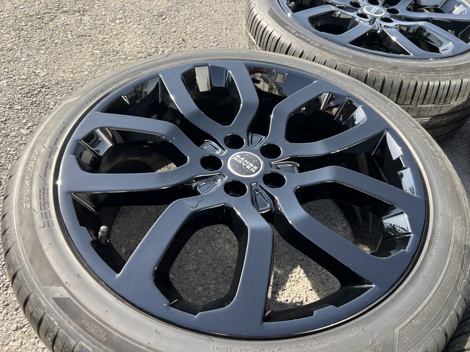 Оригінальні диски Range Rover vogue r22 з  шинами 275/40