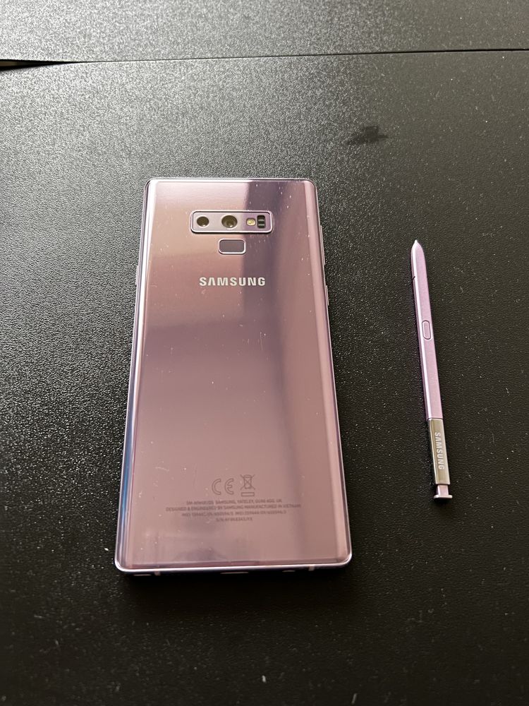 W idealnym stanie Samsung galaxy note 9 w kolorze Lavender Purple