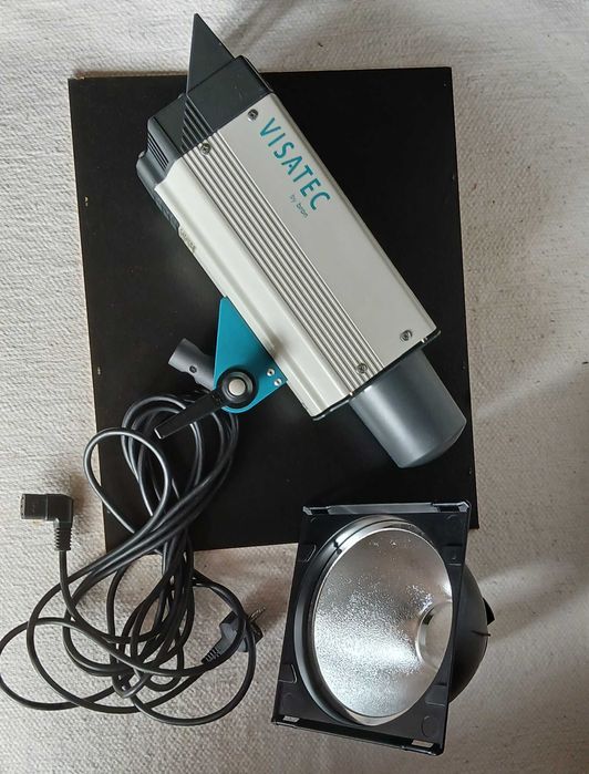 Cabeça de Flash Visatec Solo 800 B + Modeladores de luz