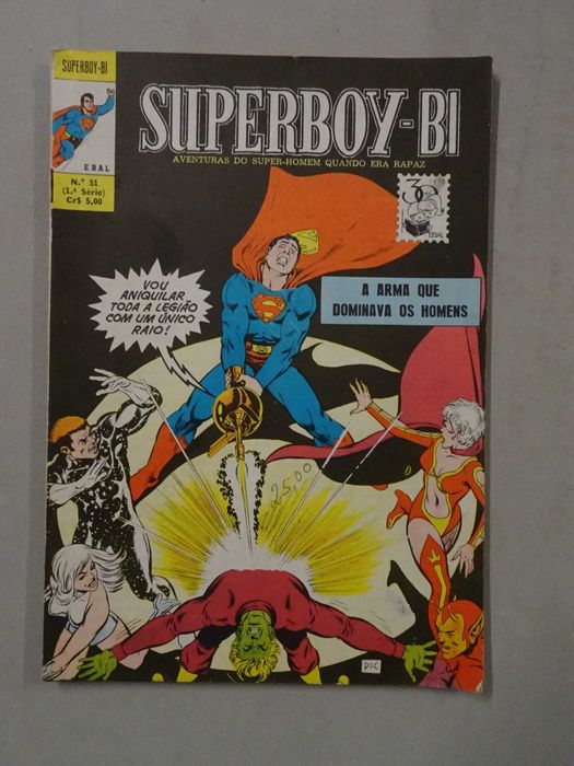 Livro EBAL - Superboy BI nº 51 (1ª série)