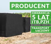 Szamba betonowe 10m3 Zbiornik na Gnojówkę Deszczówkę ZAMOŚĆ i okolice
