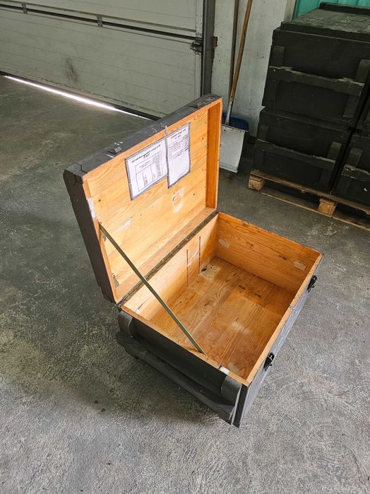 Skrzynia Drewniana Militaria