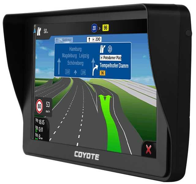 GPS навигатор COYOTE 820 TORR PRO 1Gb/16Gb на Андроид с картами Европы