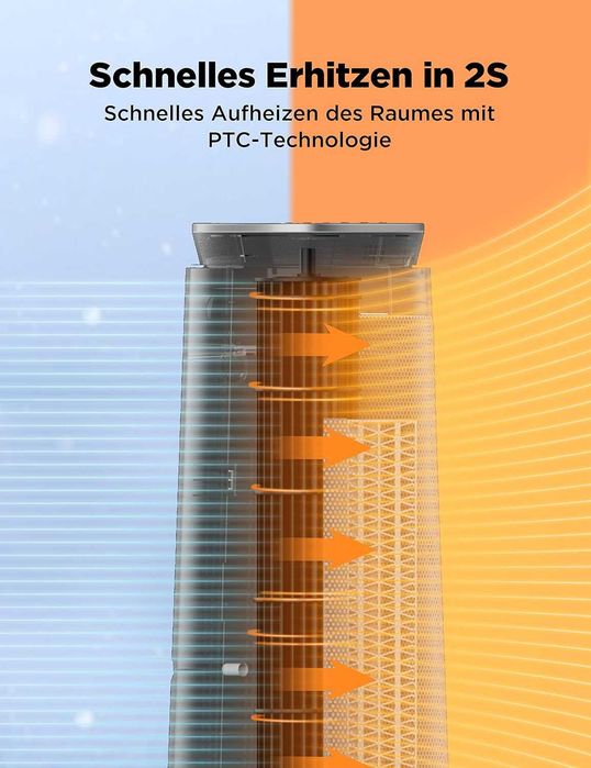 Grzejnik elektryczny ceramiczny Midea NTH20-18MRA 2000 W