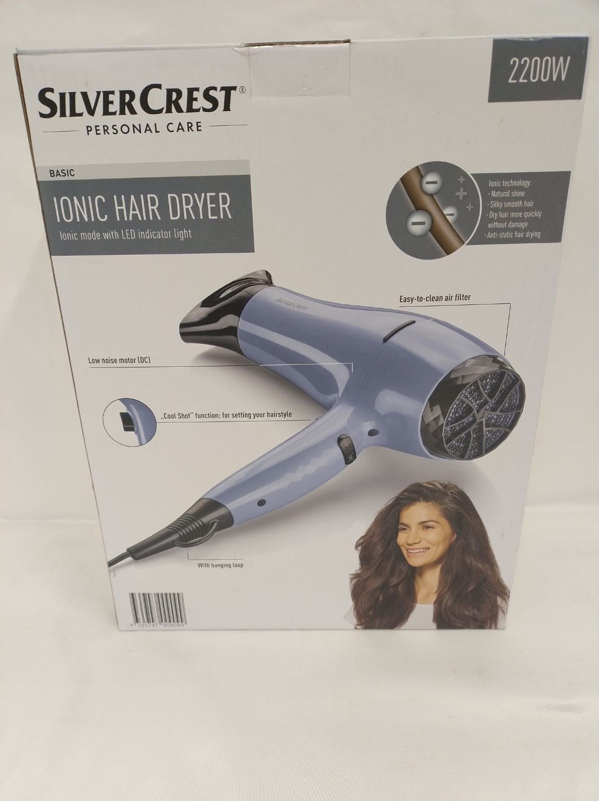 Suszarka do włosów z jonizacją 2200 W SilverCrest