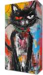 Obraz 20x40cm Gburowaty Kiciak