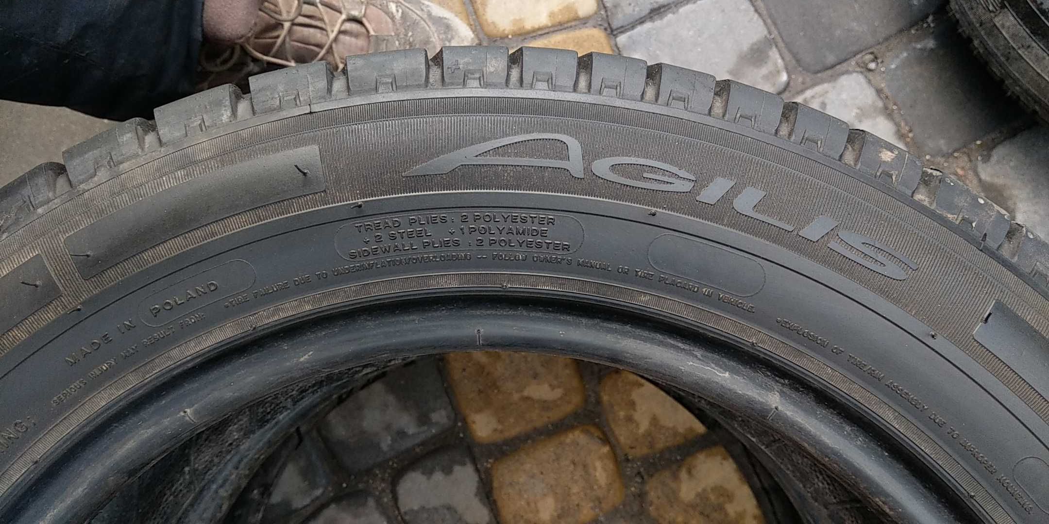 Шини літні 19р MICHELIN Agilis 215/60 R17c с 8.5mm колеса гума Мішелін