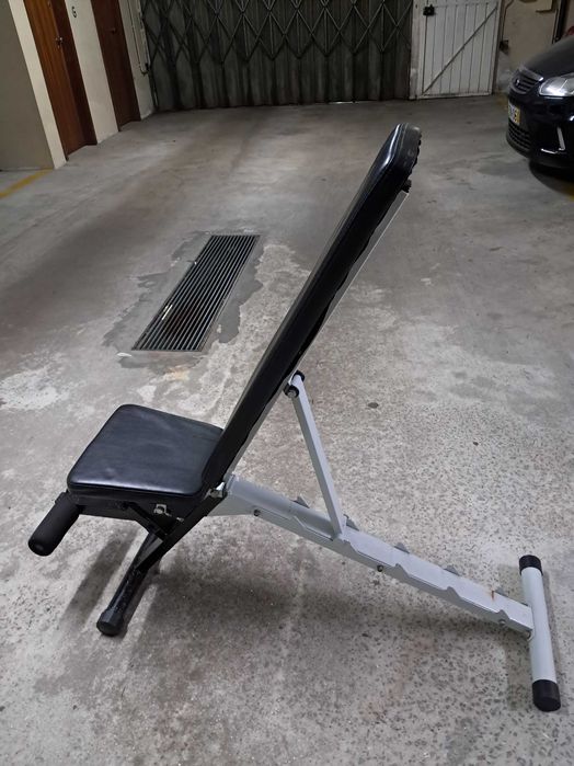 Banco de Musculação Ajustável - Excelente Estado
