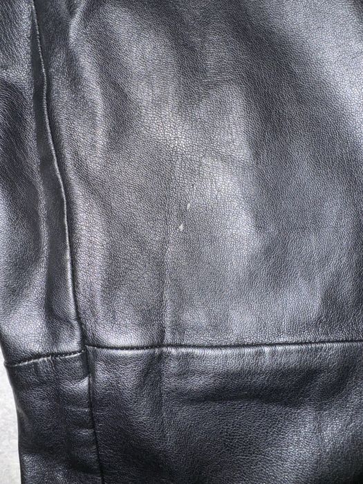 Штани для вагітних з еко шкіри