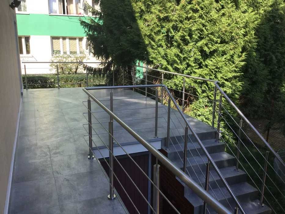 Balustrady ze stali nierdzewnej zabezpieczenia okienne
