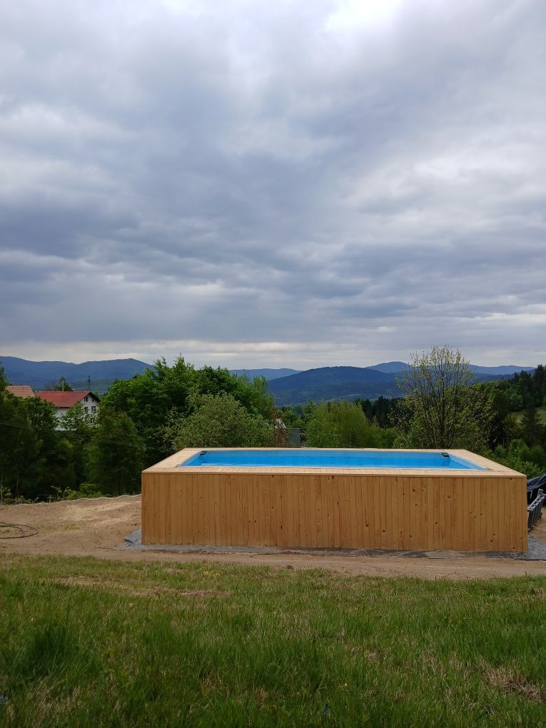 Domek w górach pod Baranią Górą z jacuzzi i z basenem