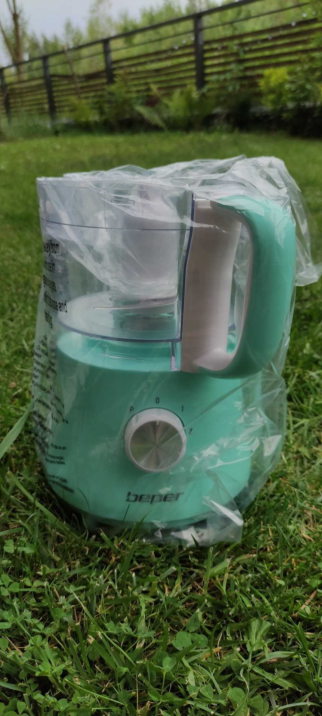 Robot Kuchenny 500W - Retro Design Miętowy [NOWY]