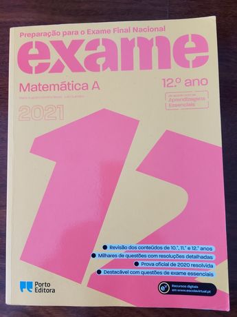 Matemática A - Preparação para o exame final do 12° ano