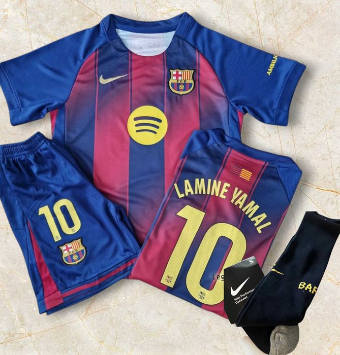 Lamine Yamal FC Barcelona Dziecięcy Strój Zestaw Komplet wybór rozmiar