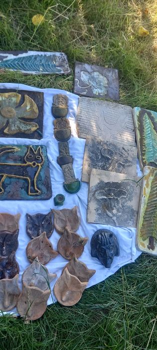 Płaskorzeźba ceramika ozdoba