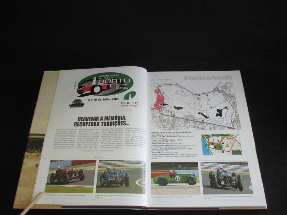 Livro Circuito da Boavista Velocidade na Invicta José Barros Rodrigues