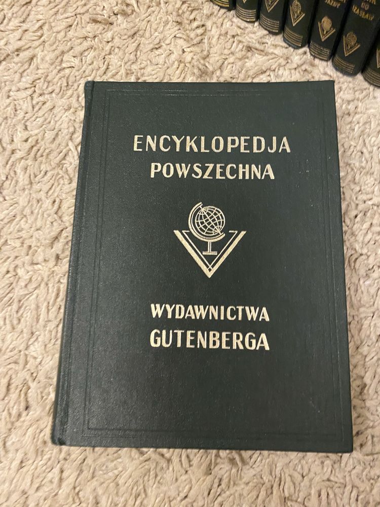 Encyklopedia Gutenberga 22 tomy kolekcja encyklopedii.