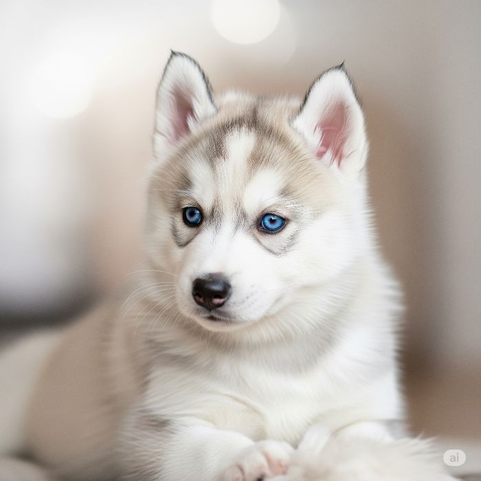 Щенки сибирский хаски