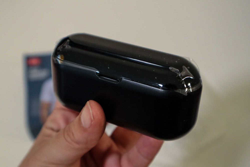 Earphones powerbank wireless pretos TWS F9