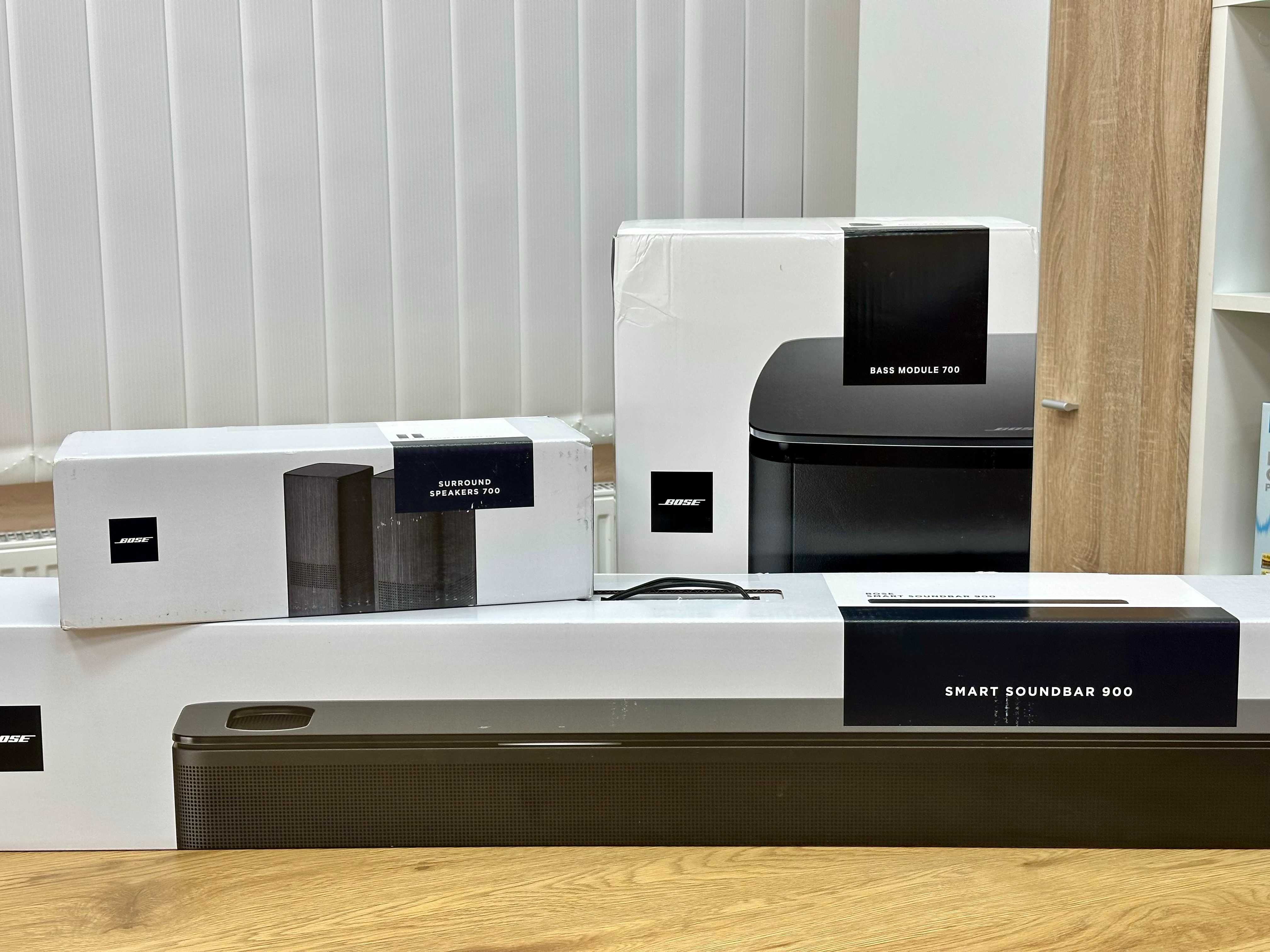 Домашній кінотеантр Bose Soundbar 900 + Bass Module 700 + Speakers