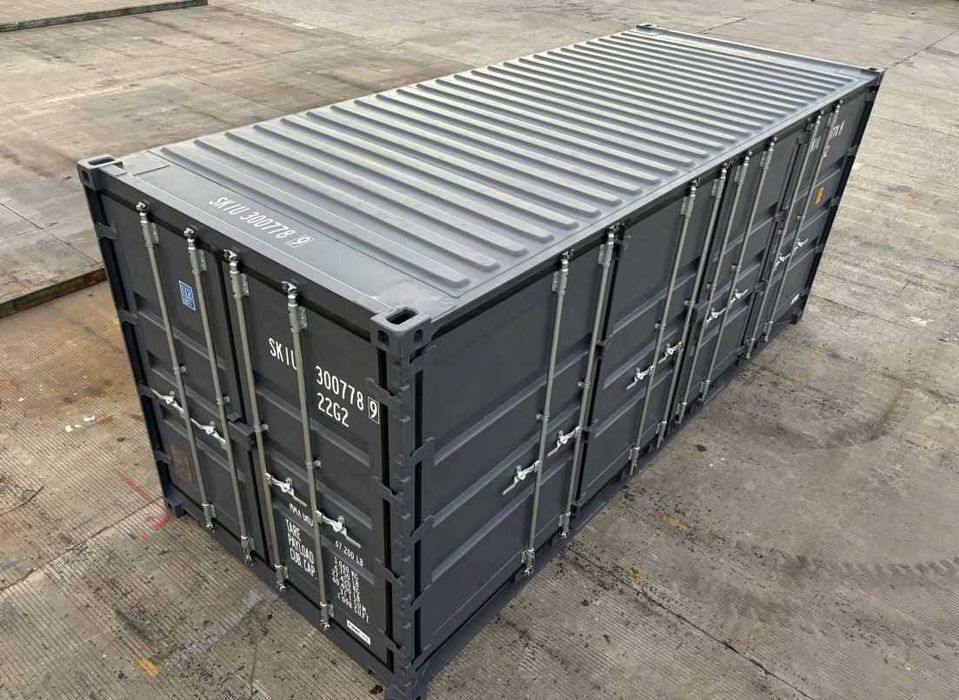 Kontener morski 6 metrowe 20'' Open SIDE drzwi na dł. ścianie