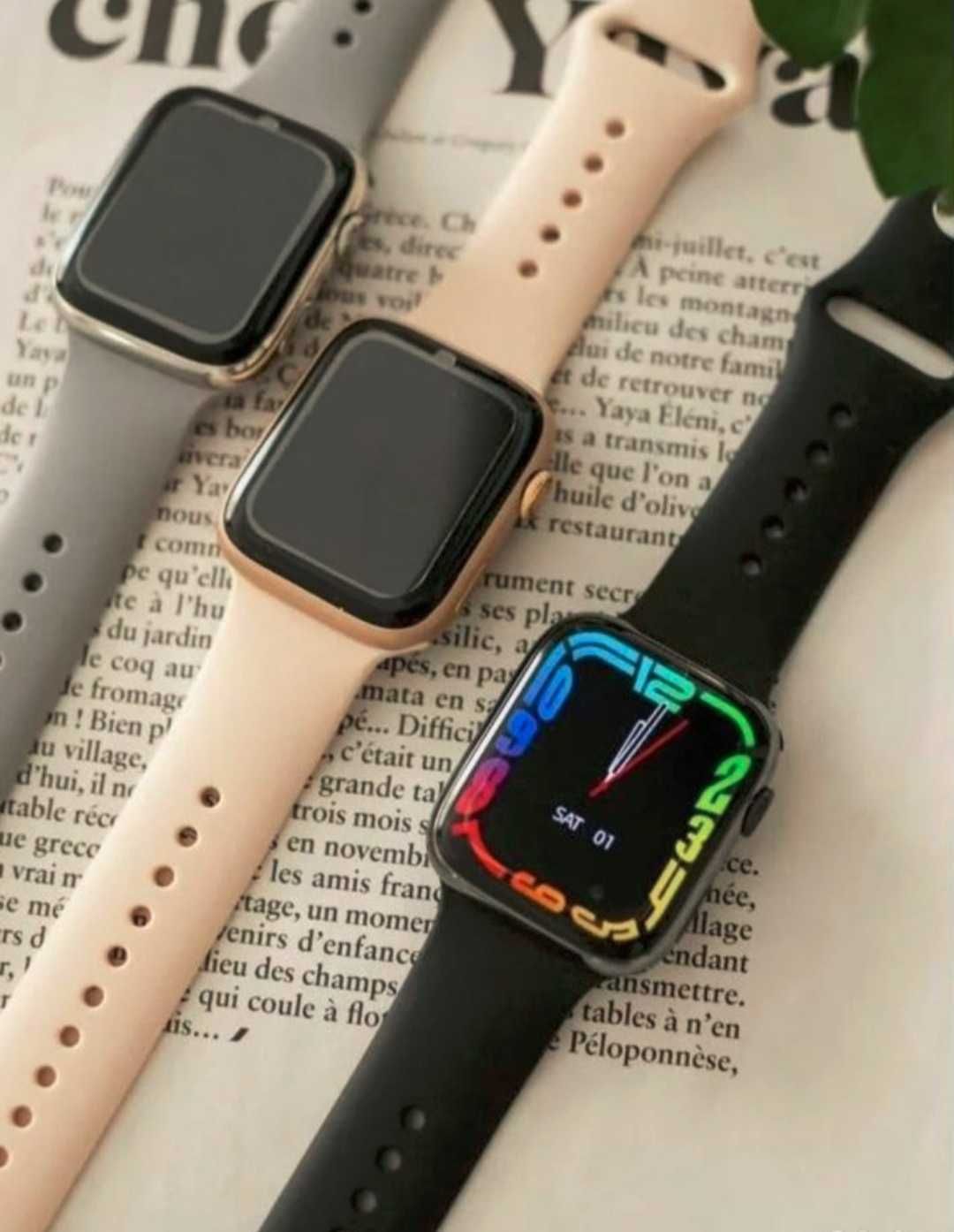 Smart watch S8 41-45 mm AMOLED дисплей + ремешок