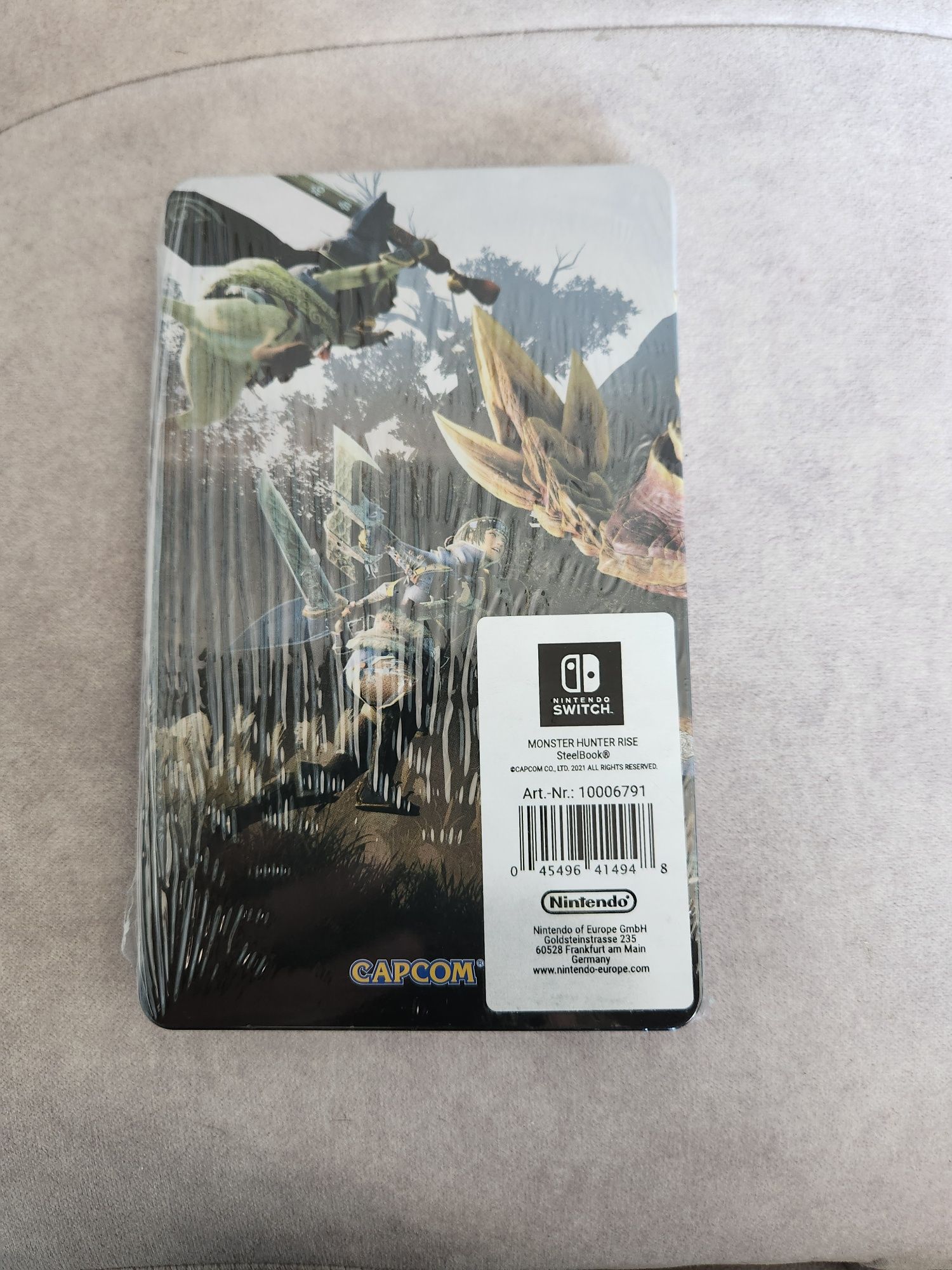 Monster Hunter Rise z dodatkami (steelbook, karty) na Nintendo Switch