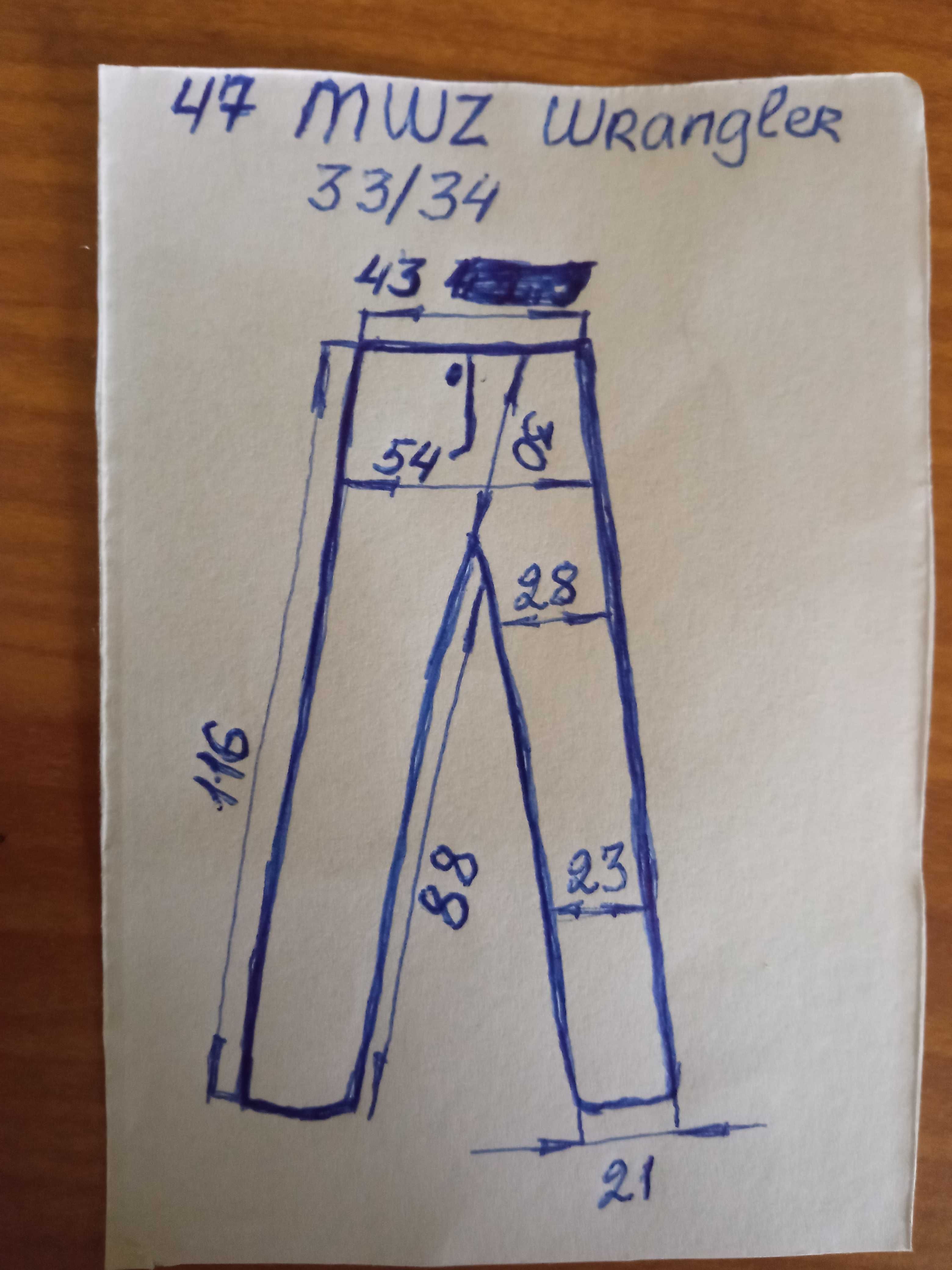 Wrangler 47MWZ jeans meskie
