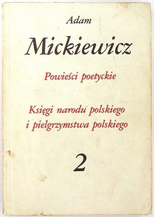 Dzieła poetyckie t. 1-4 - Adam Mickiewicz