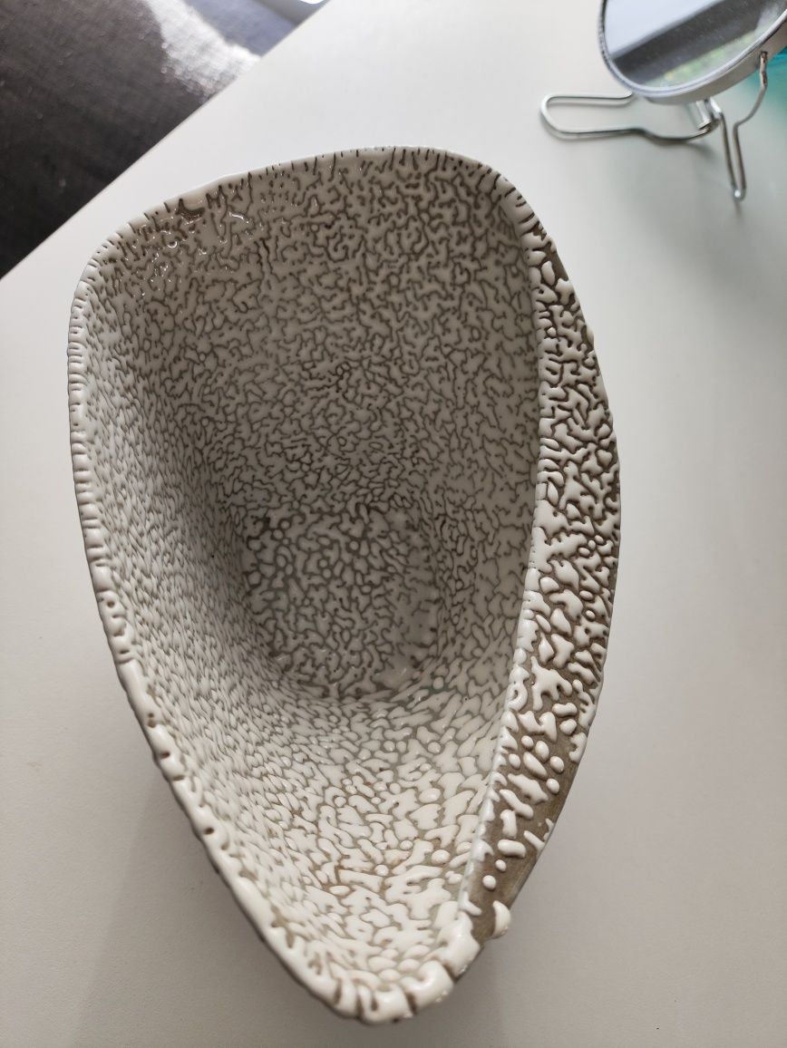 Wazon ikebana Porcelana Pruszków porcelit lata 60