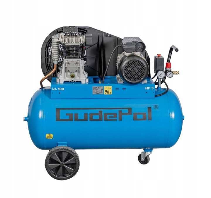 Sprężarka / Kompresor Olejowy 10 Bar 100L / 320    230V/400V   2.2 KW