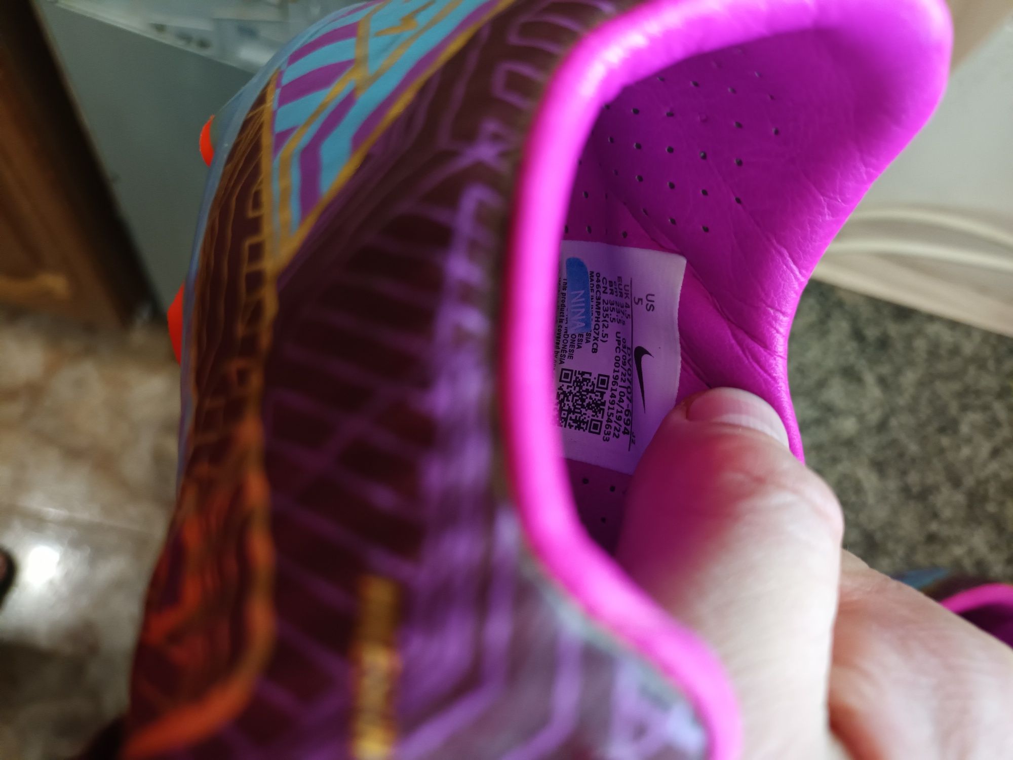 Бутсы Nike zoom vapor 15 academy 37 размер