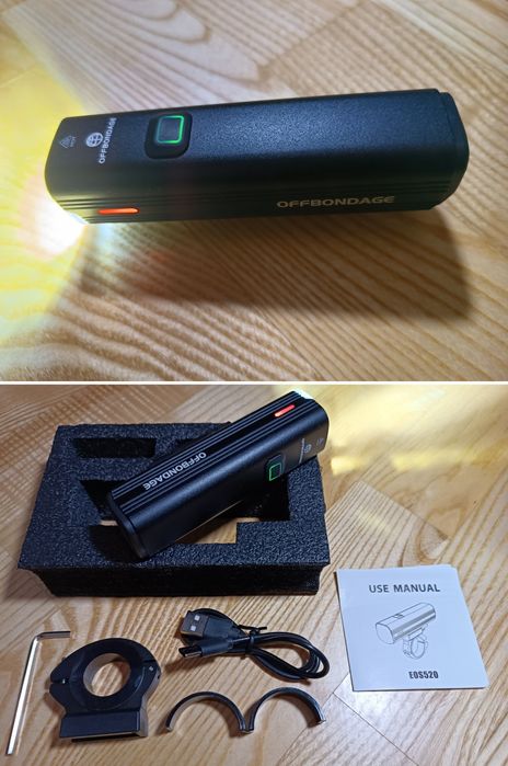 Професійна велофара Offbondage HR3-1000 (EOS -520) та EOS 530