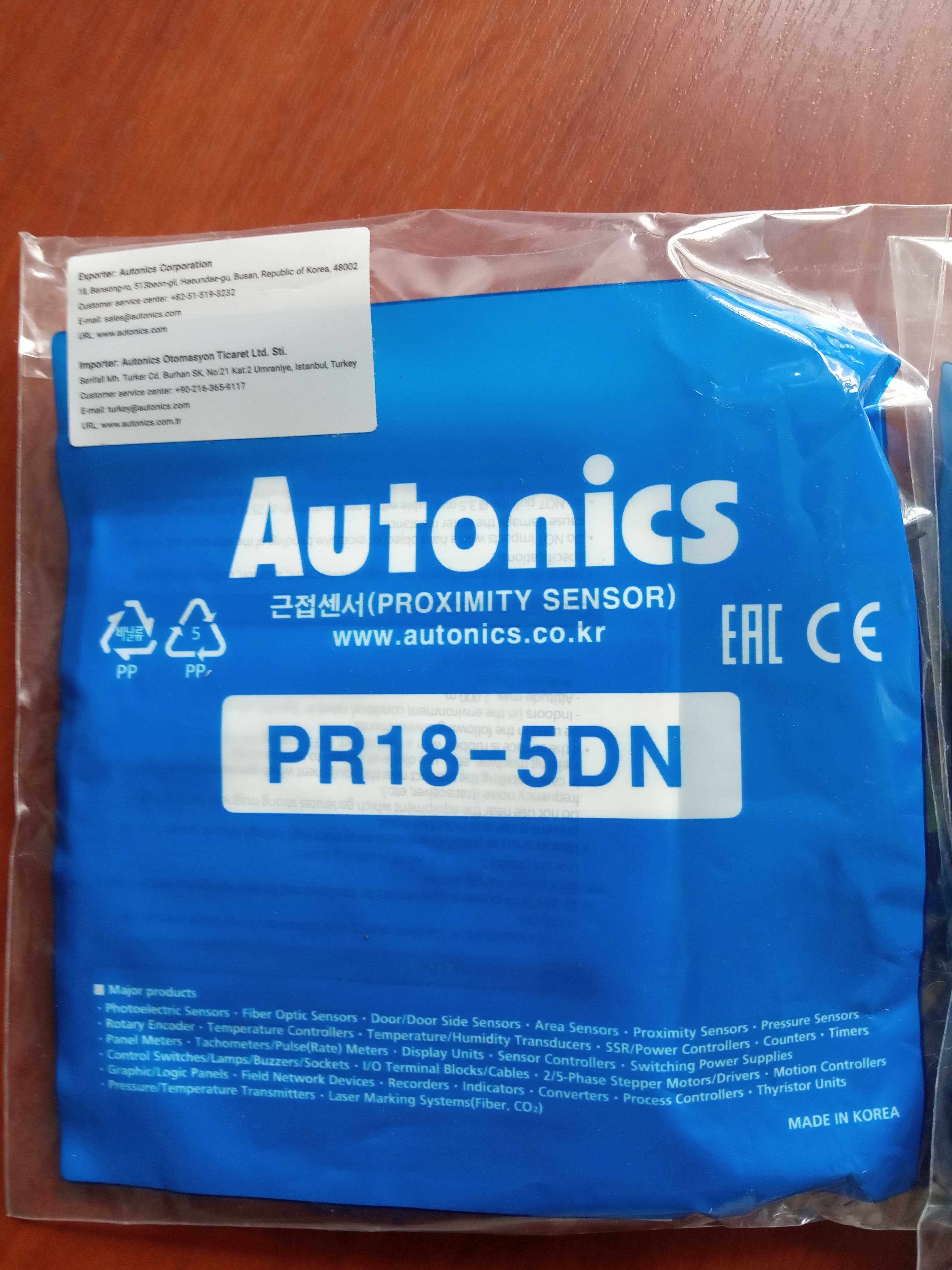 Индуктивный датчик PR18-5DN Autonics (Корея)