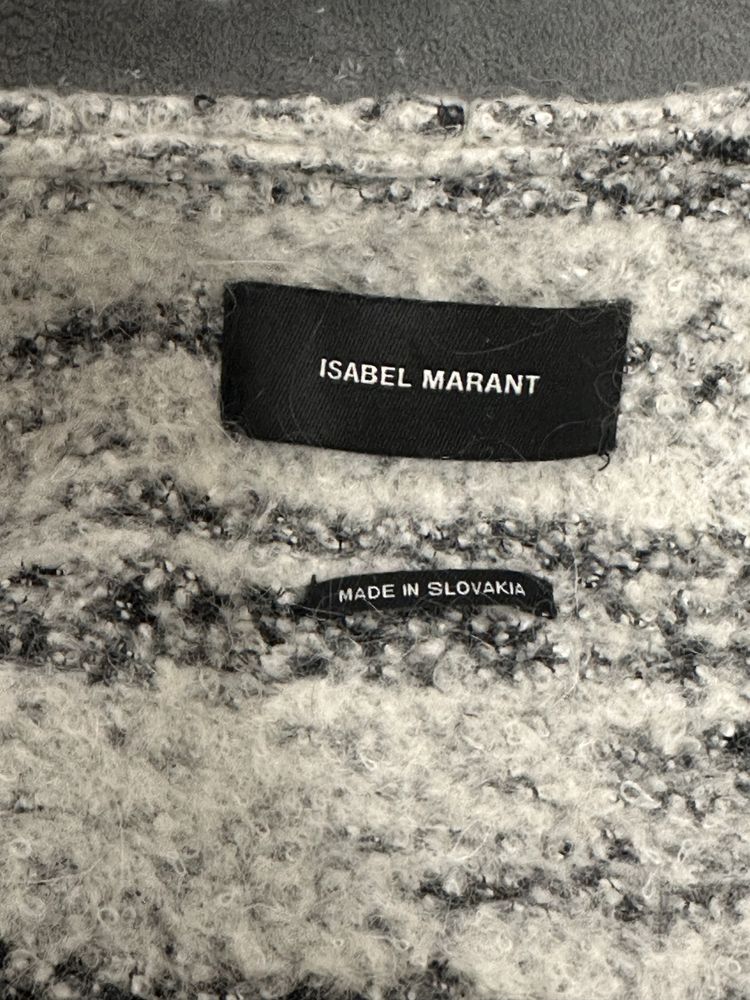 Isabel Marant sweter żakiet marynarka