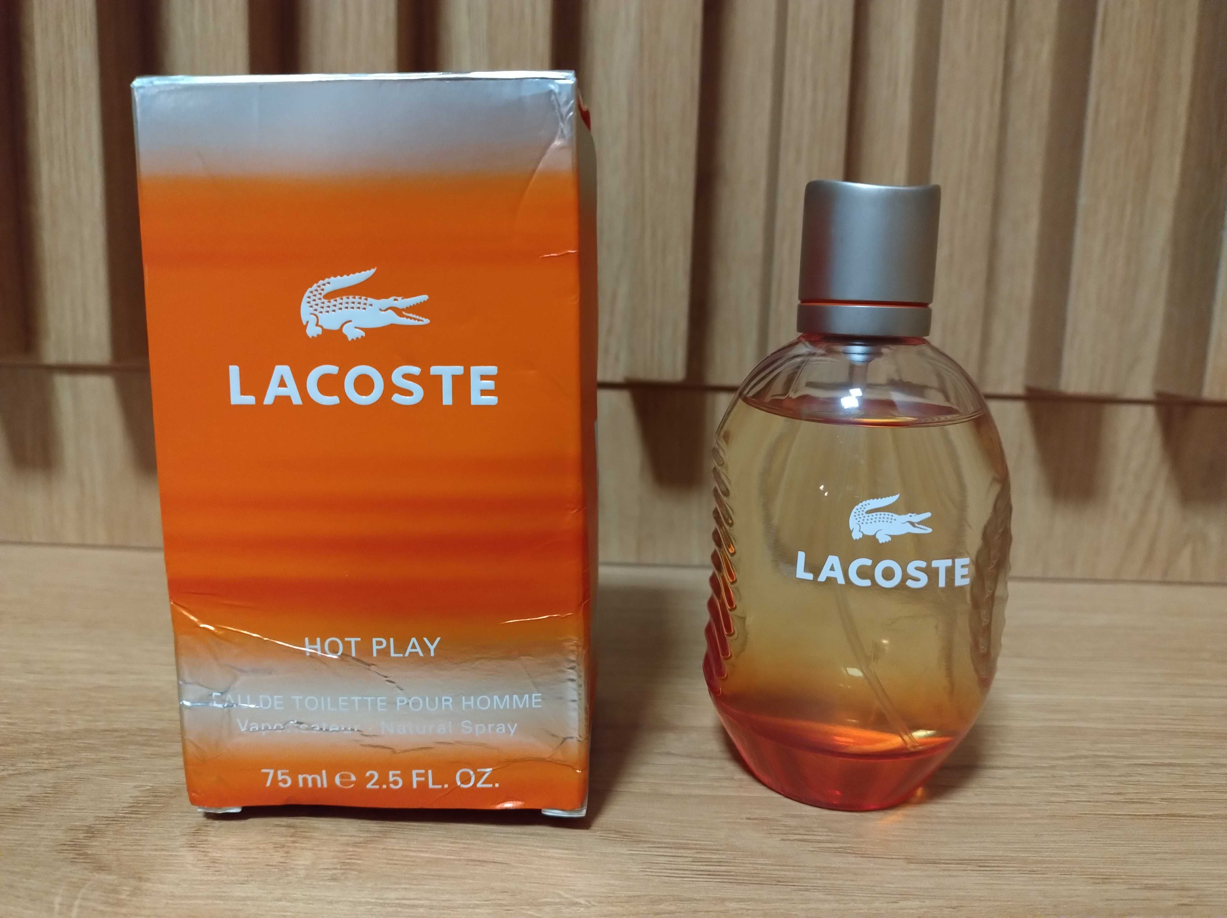 Lacoste Hot Play Pour Homme 75 ml