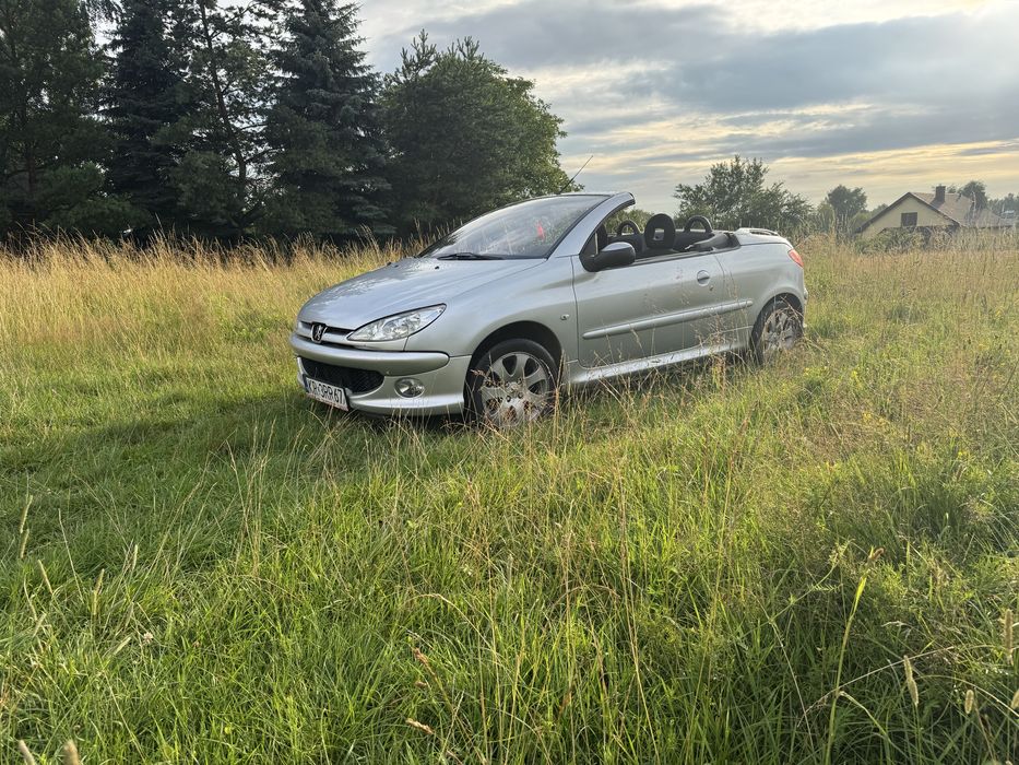 Prugeot 206cc kabriolet cabrio lift zamiana