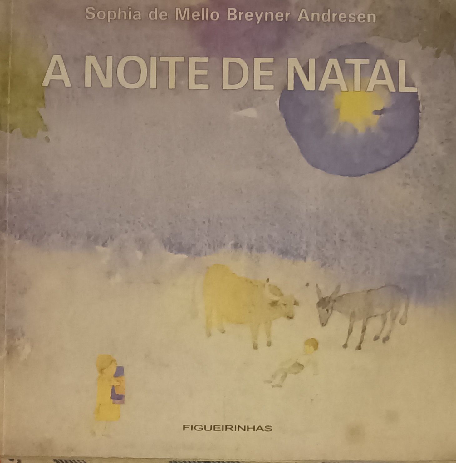Livro "A noite de Natal" de Sophia de Mello Breyner Andresen