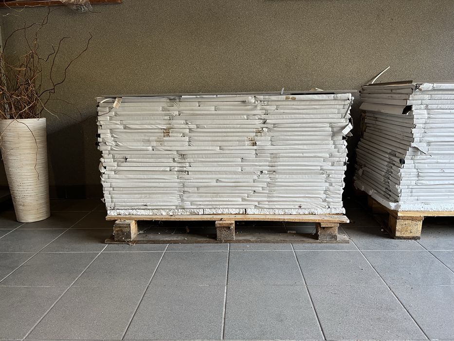 Gres szkliwiony 120x60 – biały 5,76m2– NOWY – 60zł/m2