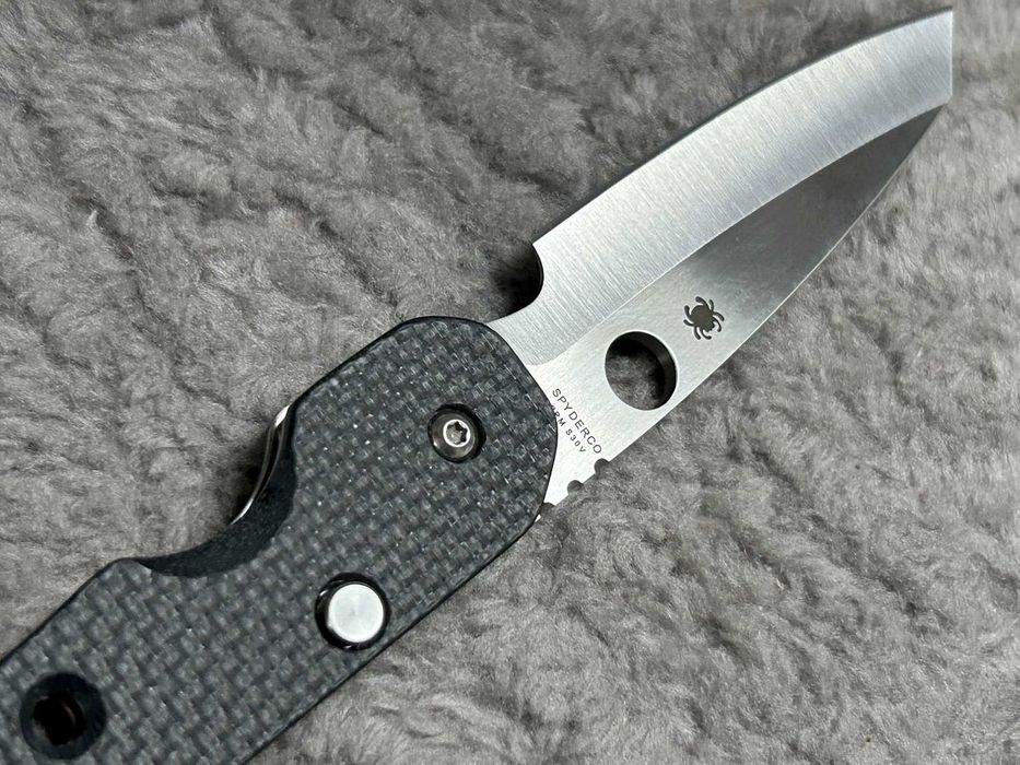 Nóż Spyderco Smock CPM S30V, Carbon/G-10 - C240CFP - NÓWKA