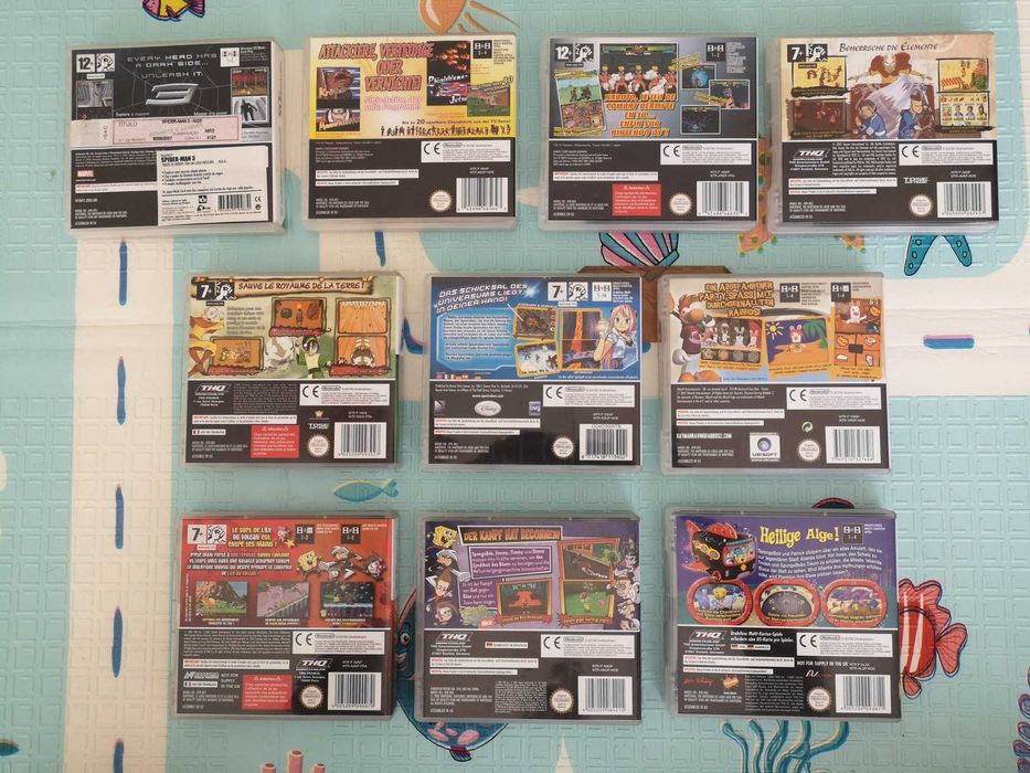 10 jogos para Nintendo DS (6 euros cada jogo!)
