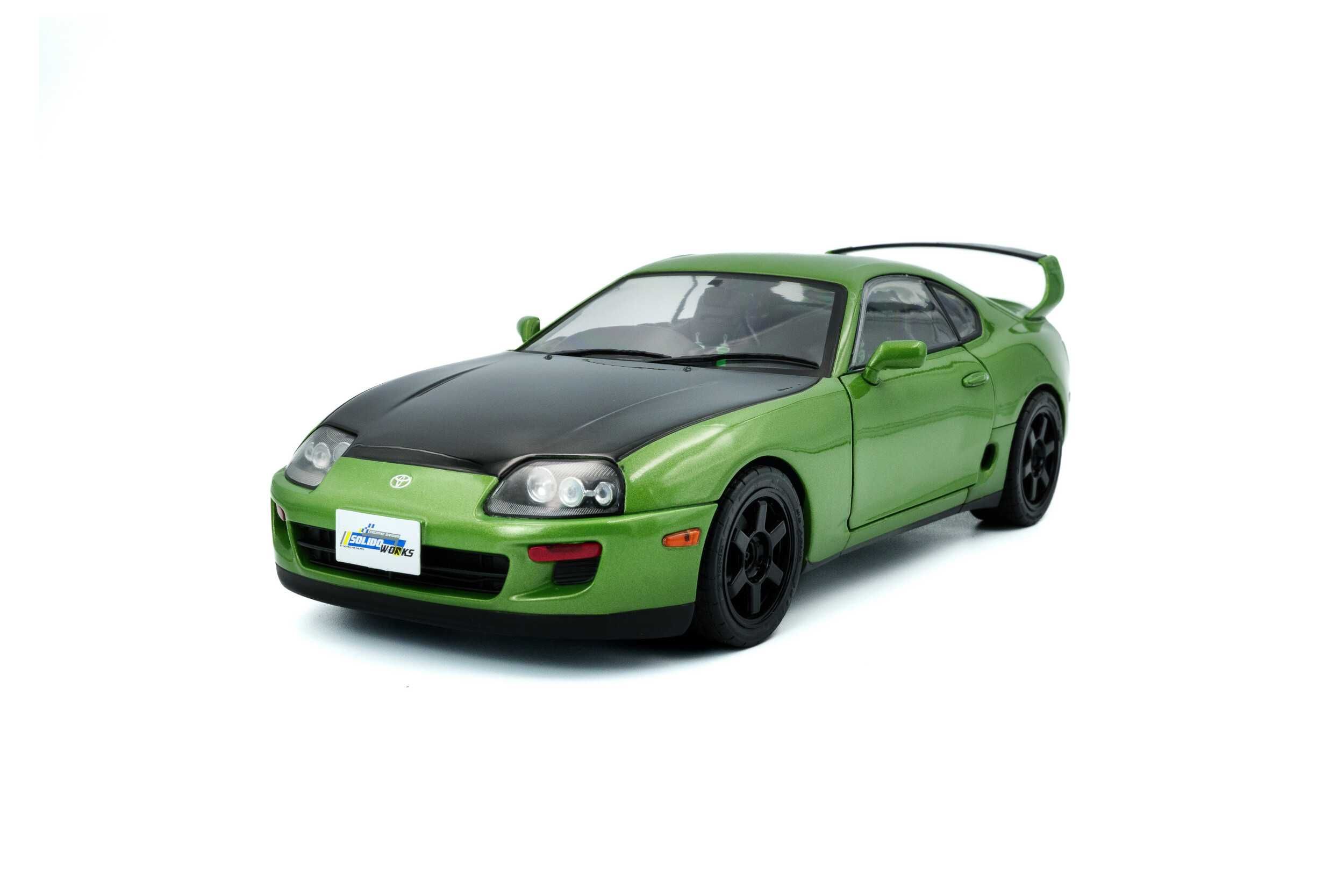 Toyota Supra Mk4 (A80) 1993 Green Solido 1:18