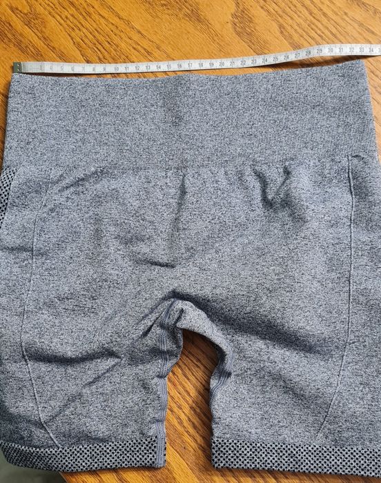 Legginsy push up krótkie szare L