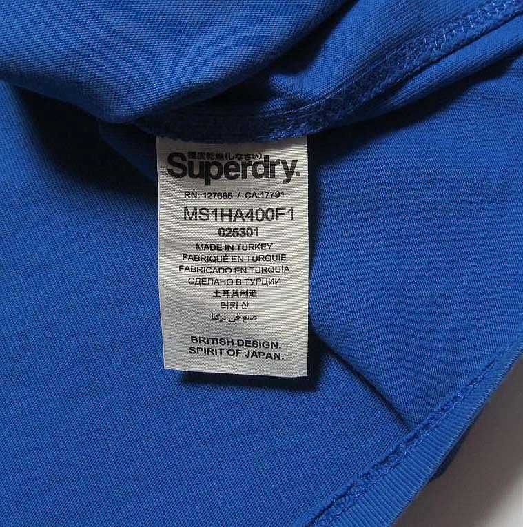 SUPERDRY _ extra shirt _ original _ koszulka L