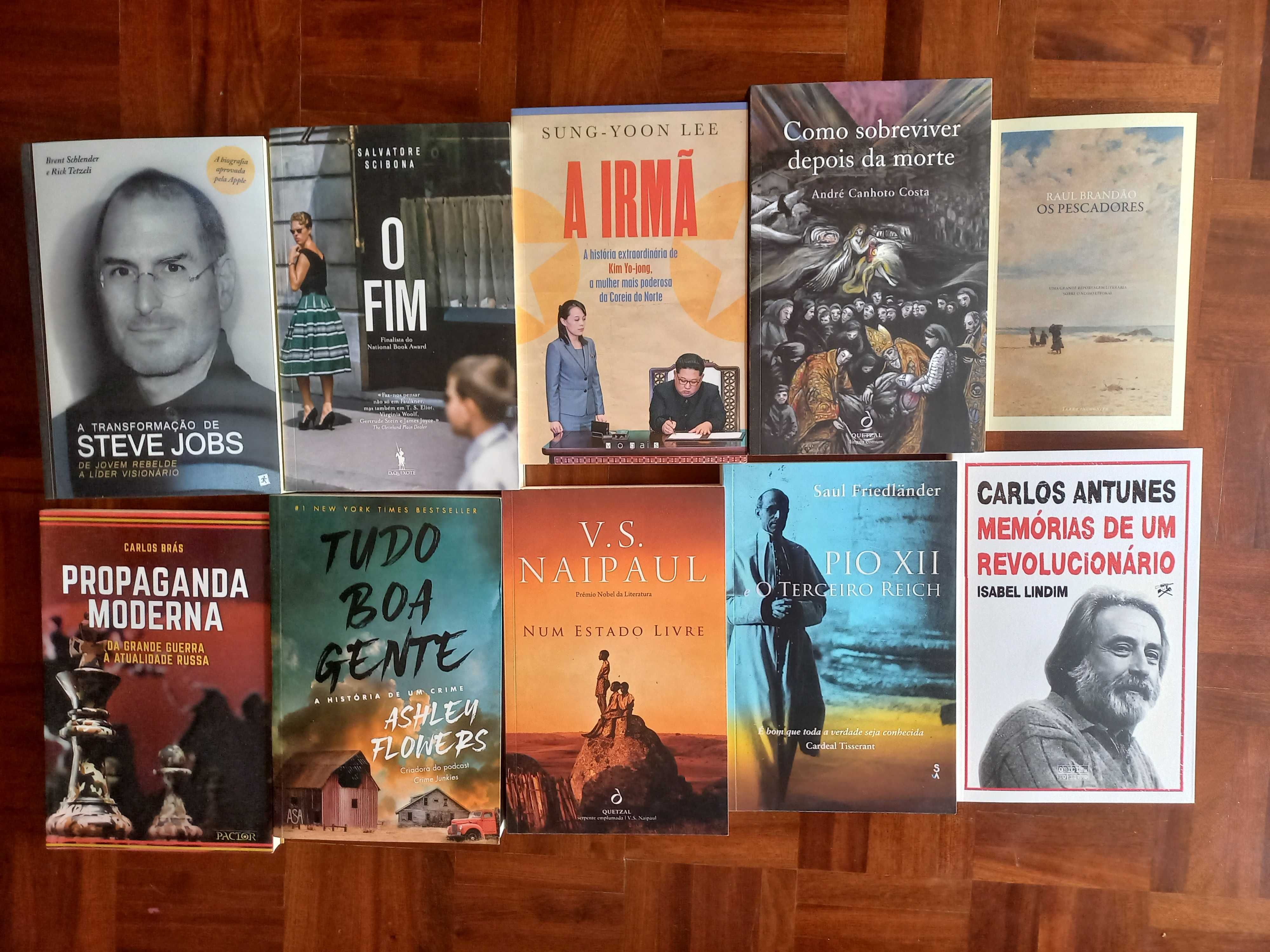 Lote de 50 livros