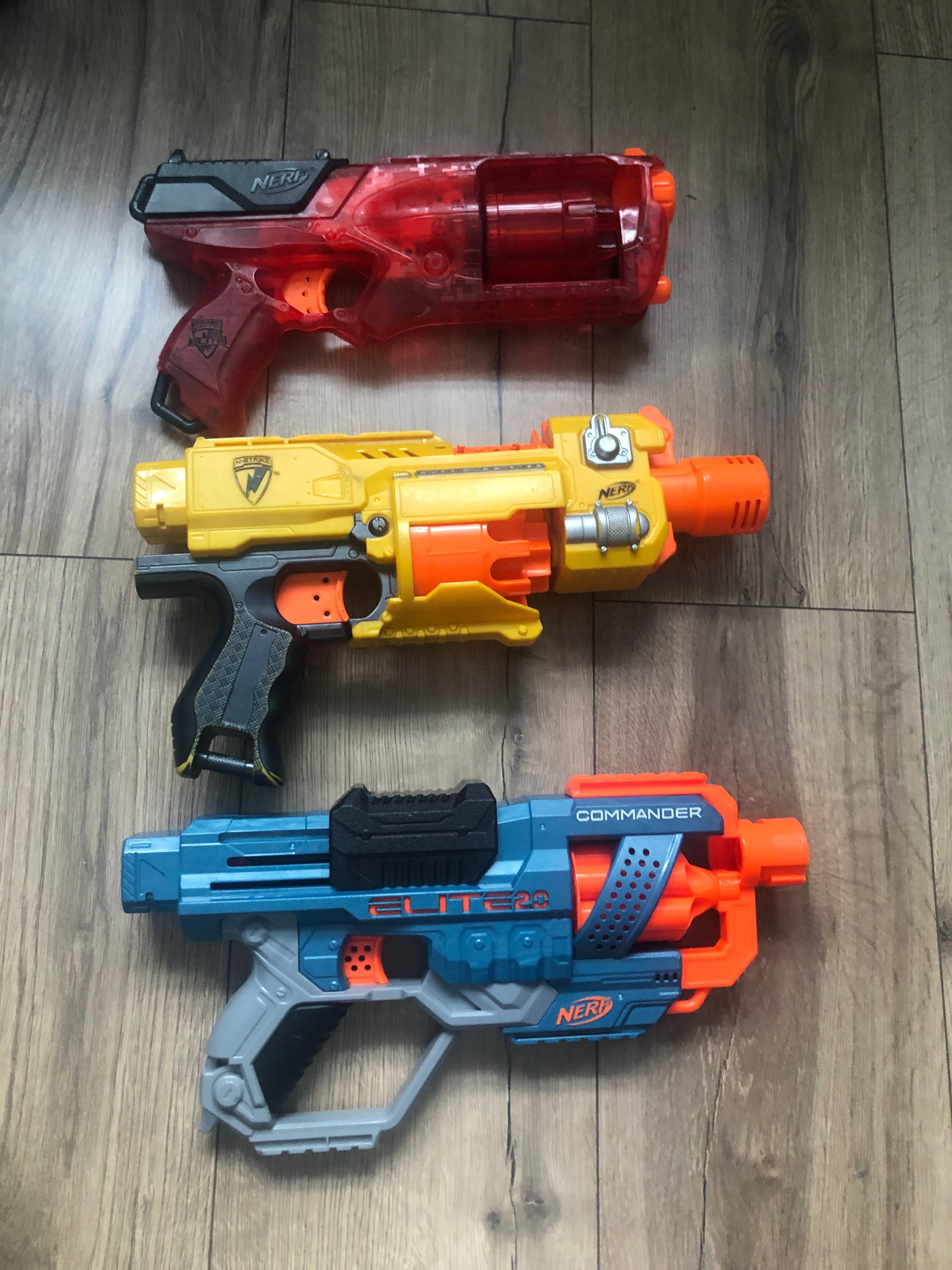 Pistolety Nerf mix modeli